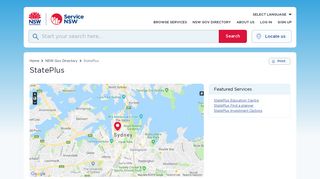 StatePlus | Service NSW