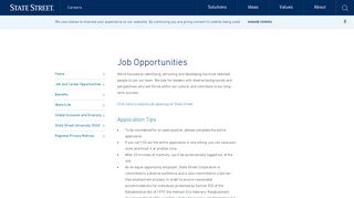 Job and Career Opportunities | State Street Corporation