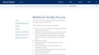 Employee Benefits | State Street Corporation