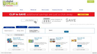 Clip to Save - Digital Deals - Stater Bros.