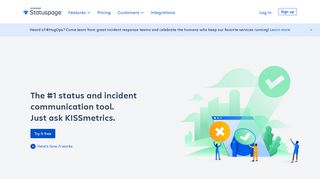 Statuspage | Hosted Status Pages for Your Company