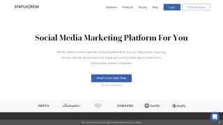 Statusbrew: Social Media Marketing & Management Solution