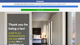 Stay Alfred Vacation Rentals - Home - Facebook Touch