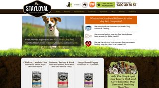 Stay Loyal: Dog food online