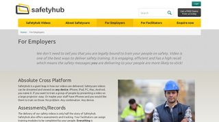 Safetyhub for employers - Helping your people stay safe