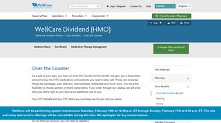 WellCare Dividend (HMO)