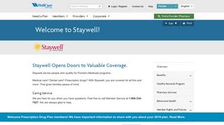 Welcome to Staywell | WellCare