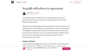 Stayzilla will reboot its operations – Stayzilla