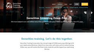 Securities Licensing Exam Prep - Securities Training Corporation