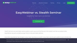 EasyWebinar vs Stealth Seminar - EasyWebinar: The Best Webinar ...