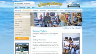 Reserve Tickets - Steamship Authority