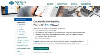 Stearns Bank | StearnsConnect Online and Mobile Banking