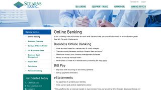 Business Online Banking | Stearns Bank - MN, FL, AZ