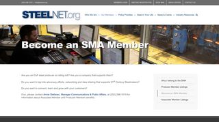 Become an SMA Member – SteelNet