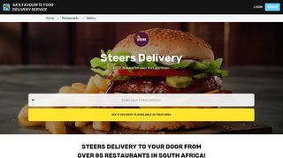 Steers Delivery | Order online | Mr D Food