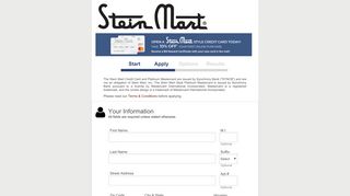 STEINMART - Apply for the STEINMART Credit Card - Synchrony