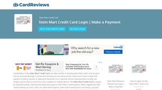 Stein Mart Credit Card Login | Make a Payment - Card Reviews