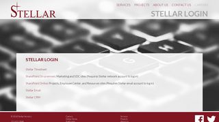 Stellar Services | Staff Login