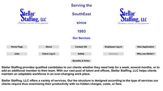 Stellar Staffing, LLC's Services