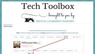 Stemscopes - FISD Elementary Technology - Google Sites