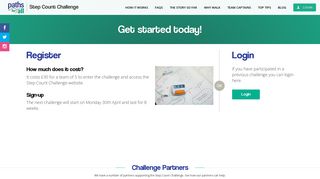Register - Step Count Challenge
