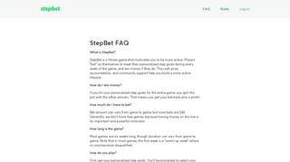 StepBet FAQ - WayBetter