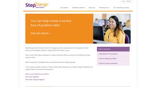 Jobs at StepChange. Apply online. StepChange Debt Charity.