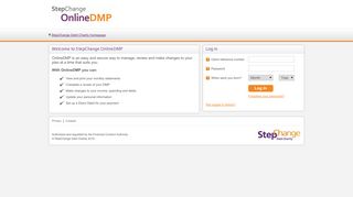 OnlineDMP login for existing clients. Manage your StepChange plan