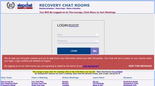 The Lounge - Open Alcoholism Recovery Chat Room - Step Chat
