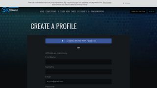 Create a profile - Ster-Kinekor