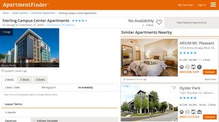 Sterling Campus Center Apartments - Charleston, SC | Apartment Finder