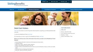 Stirling Benefits :: Debit Card Holders