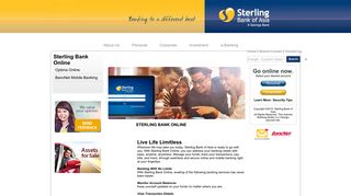 Sterling Bank Online - Sterling Bank of Asia
