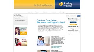 e-Banking - Sterling Bank of Asia
