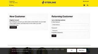 Account Login - SterlingRope.com