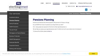 Pensions Planning | Sterling Trust Professional Limited | Hessle