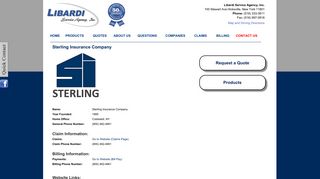 Sterling Insurance Company - Insurance Company