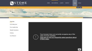SA Stone I Our Company | SA Stone Wealth Management