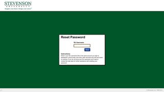 SU Cloud - Reset Password