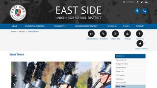 East Side Union High School District - Santa Teresa