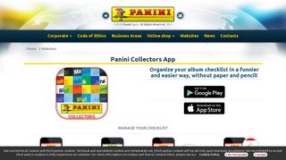 Panini Collectors App - Websites - paninigroup.com