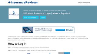 Stillwater Insurance Login | Make a Payment - Insurance Reviews