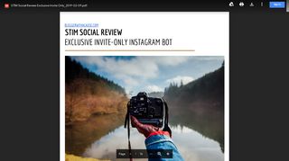 STIM Social Review: Best Instagram Bot?! | Blogger With A Cause