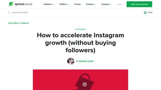 How to Speed up Instagram Growth Without Buying Followers