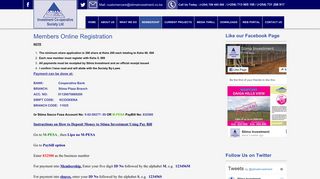 Members Online Registration - Stima Investment