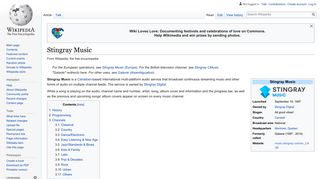 Stingray Music - Wikipedia