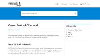 Connect Email to POP or IMAP | Help Desk