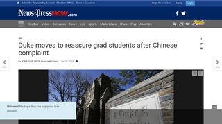 Duke professor issues apology to Chinese speakers | National ...