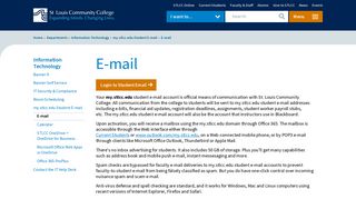 E-mail - St. Louis Community College