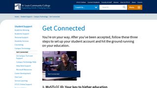 Get Connected - St. Louis Community College